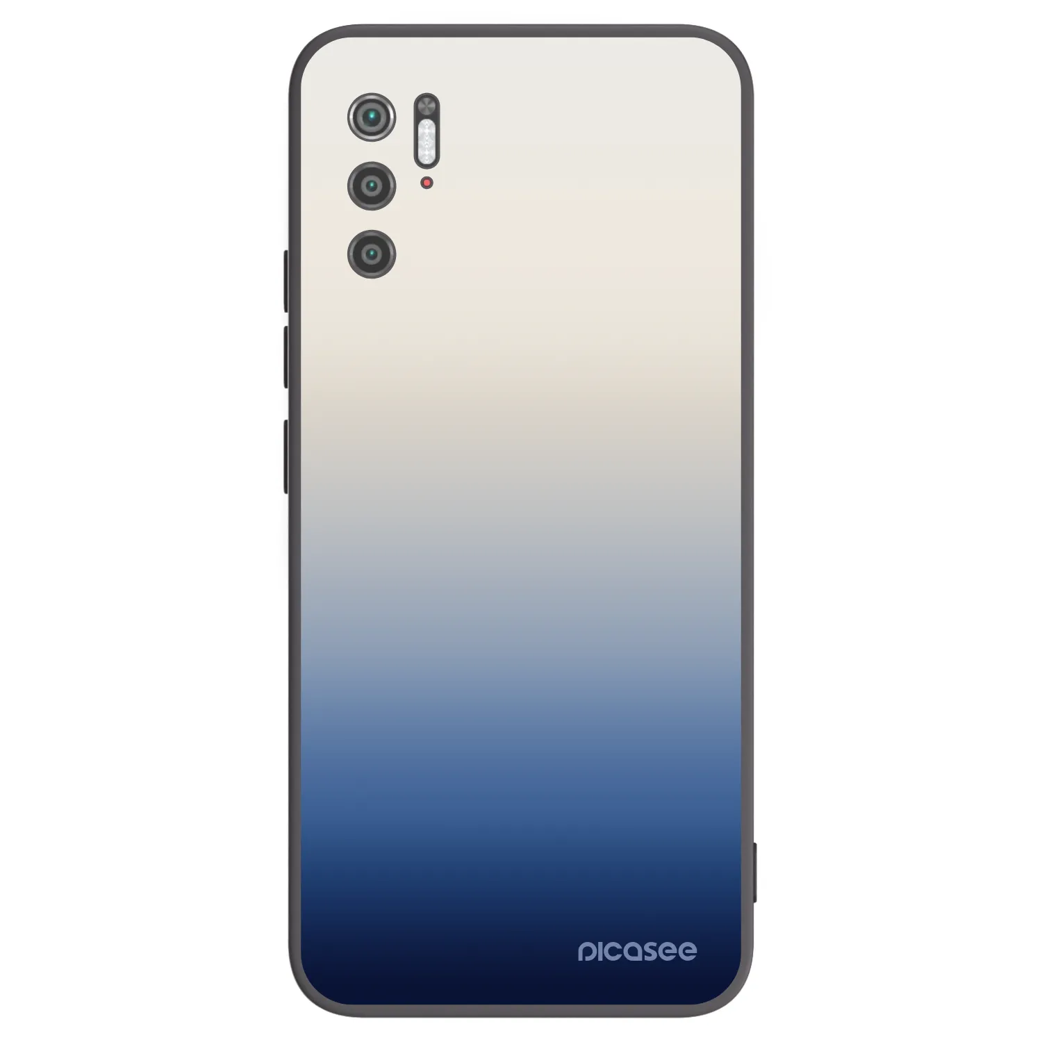 Picasee fekete szilikon tok az alábbi mobiltelefonokra Xiaomi Poco M3 Pro 5G - Gravity Fade