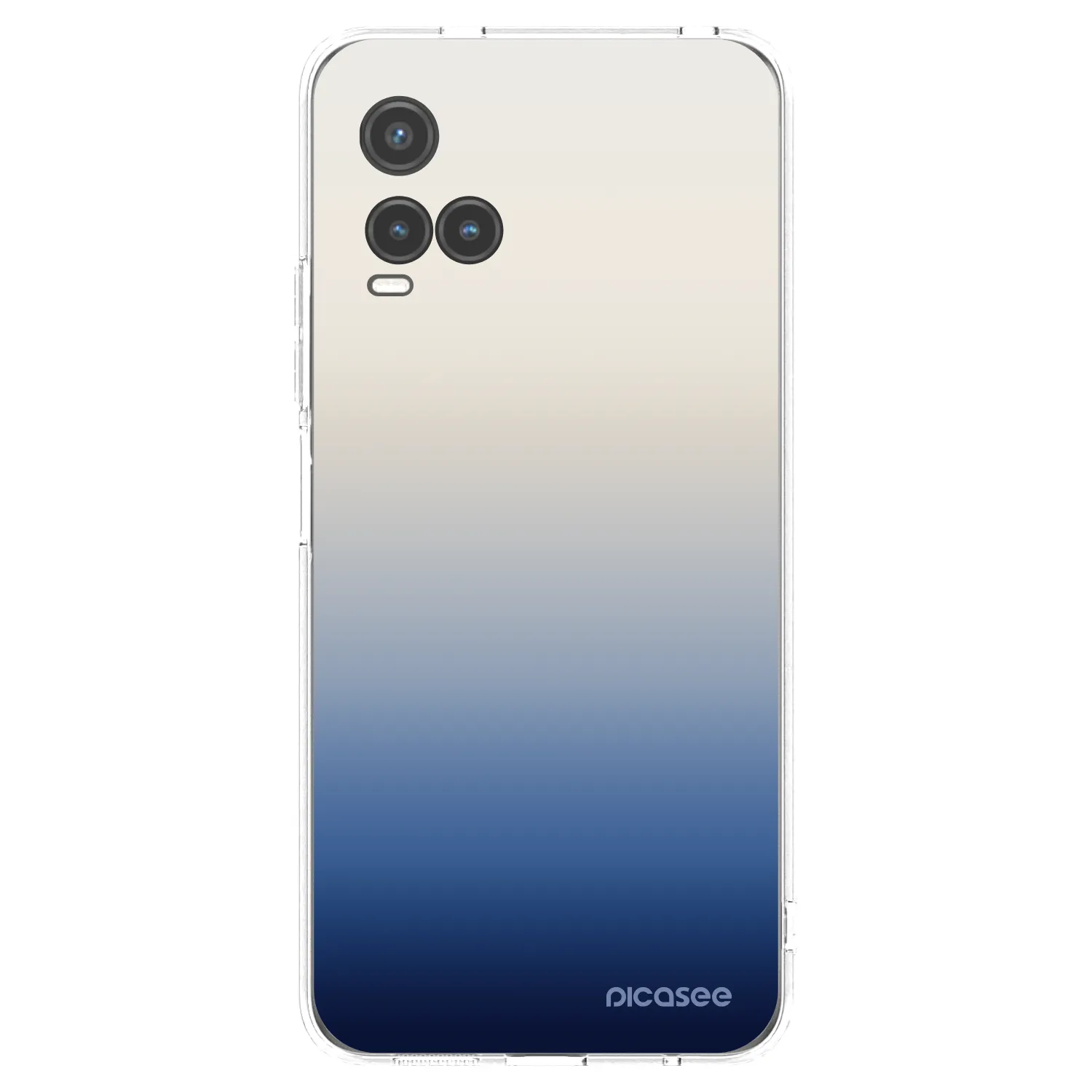 Picasee átlátszó szilikon tok az alábbi mobiltelefonokra Vivo Y33s - Gravity Fade