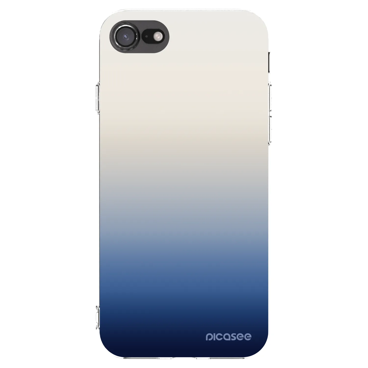 Picasee átlátszó szilikon tok az alábbi mobiltelefonokra Apple iPhone SE 2022 - Gravity Fade