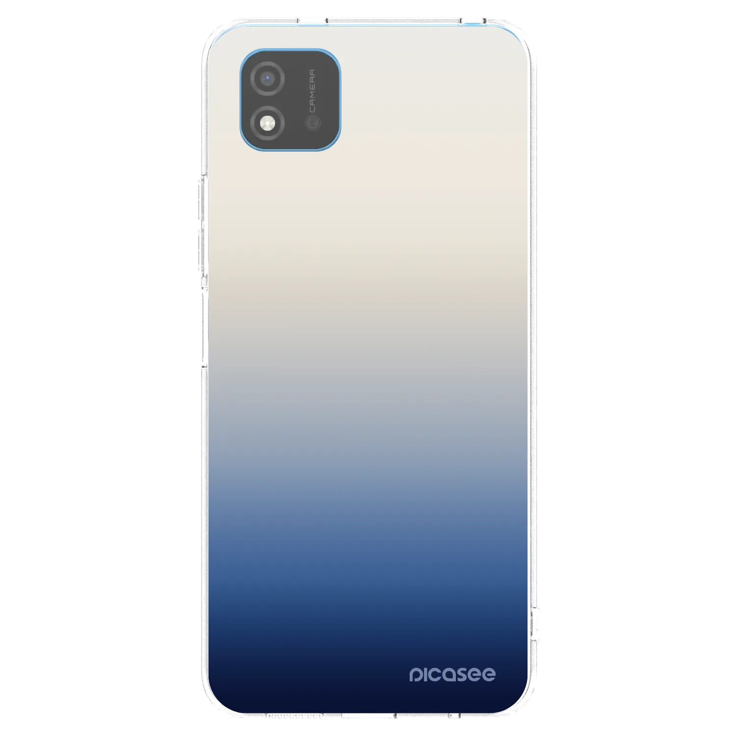 Picasee átlátszó szilikon tok az alábbi mobiltelefonokra Realme C11 (2021) - Gravity Fade