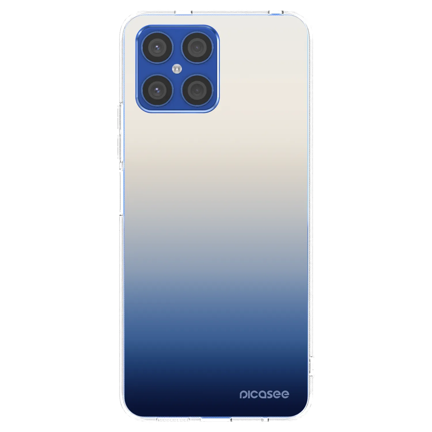Picasee átlátszó szilikon tok az alábbi mobiltelefonokra Honor X8 4G - Gravity Fade