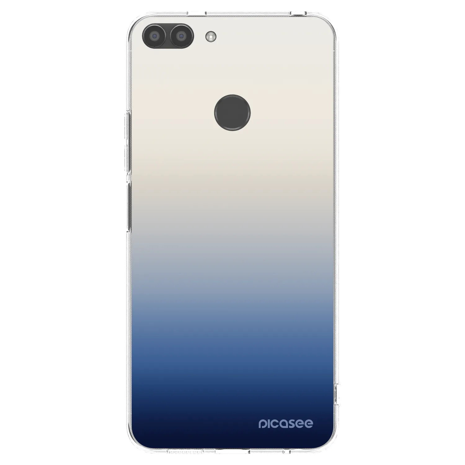 Picasee átlátszó szilikon tok az alábbi mobiltelefonokra Huawei P Smart - Gravity Fade