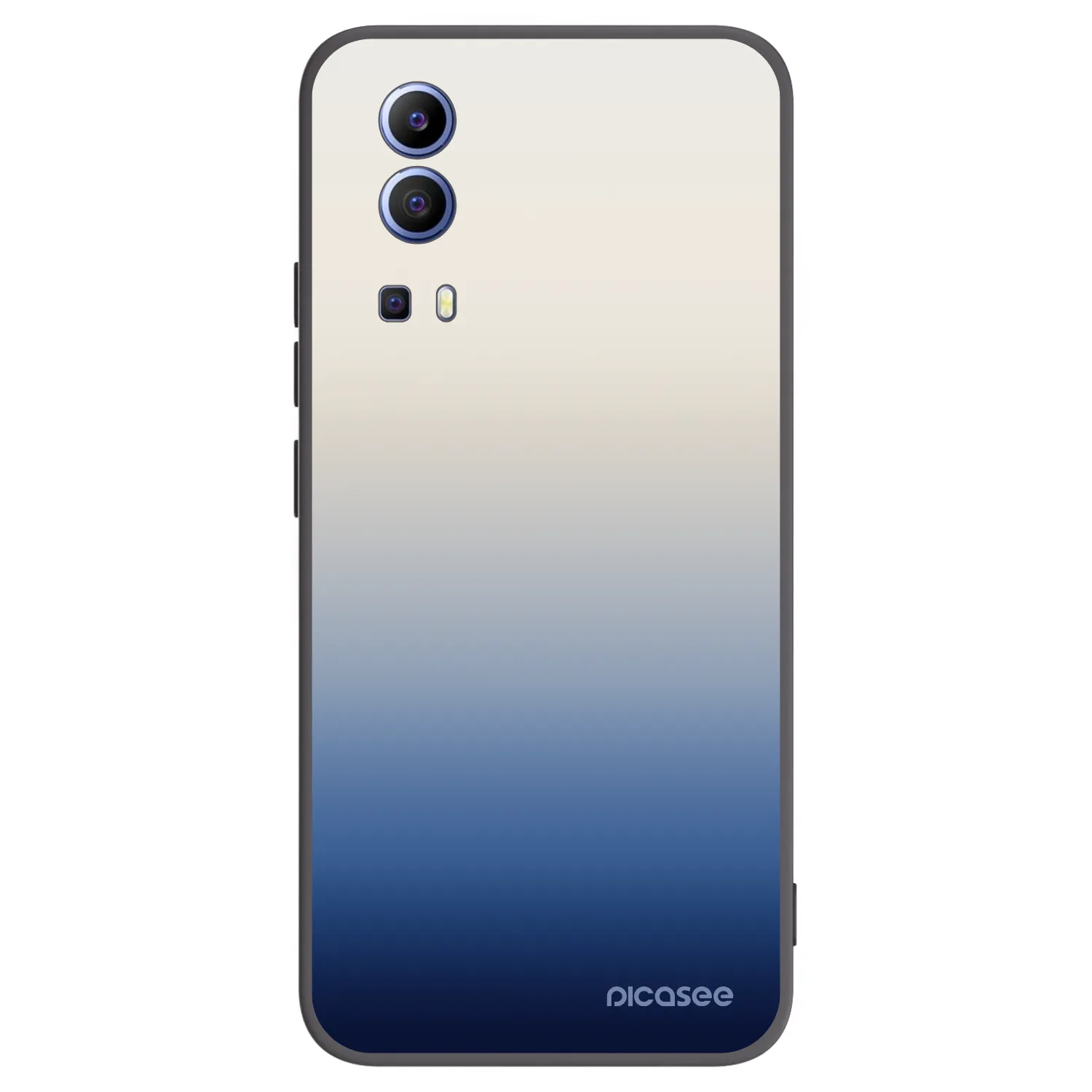 Picasee fekete szilikon tok az alábbi mobiltelefonokra Vivo Y52 5G - Gravity Fade