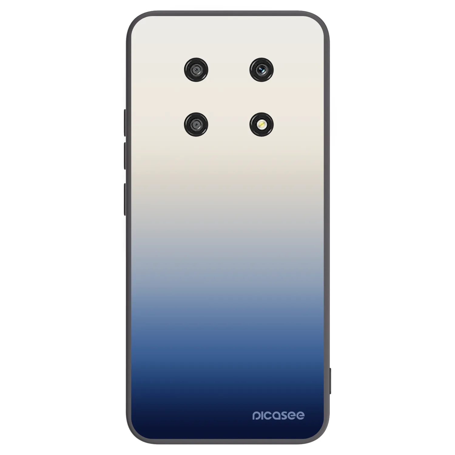 Picasee fekete szilikon tok az alábbi mobiltelefonokra Honor Magic4 Lite 5G - Gravity Fade
