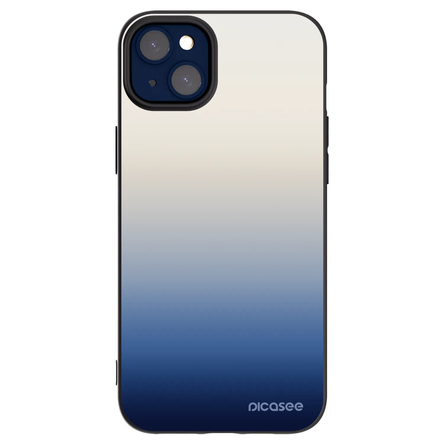 Picasee fekete szilikon tok az alábbi mobiltelefonokra Apple iPhone 14 Plus - Gravity Fade