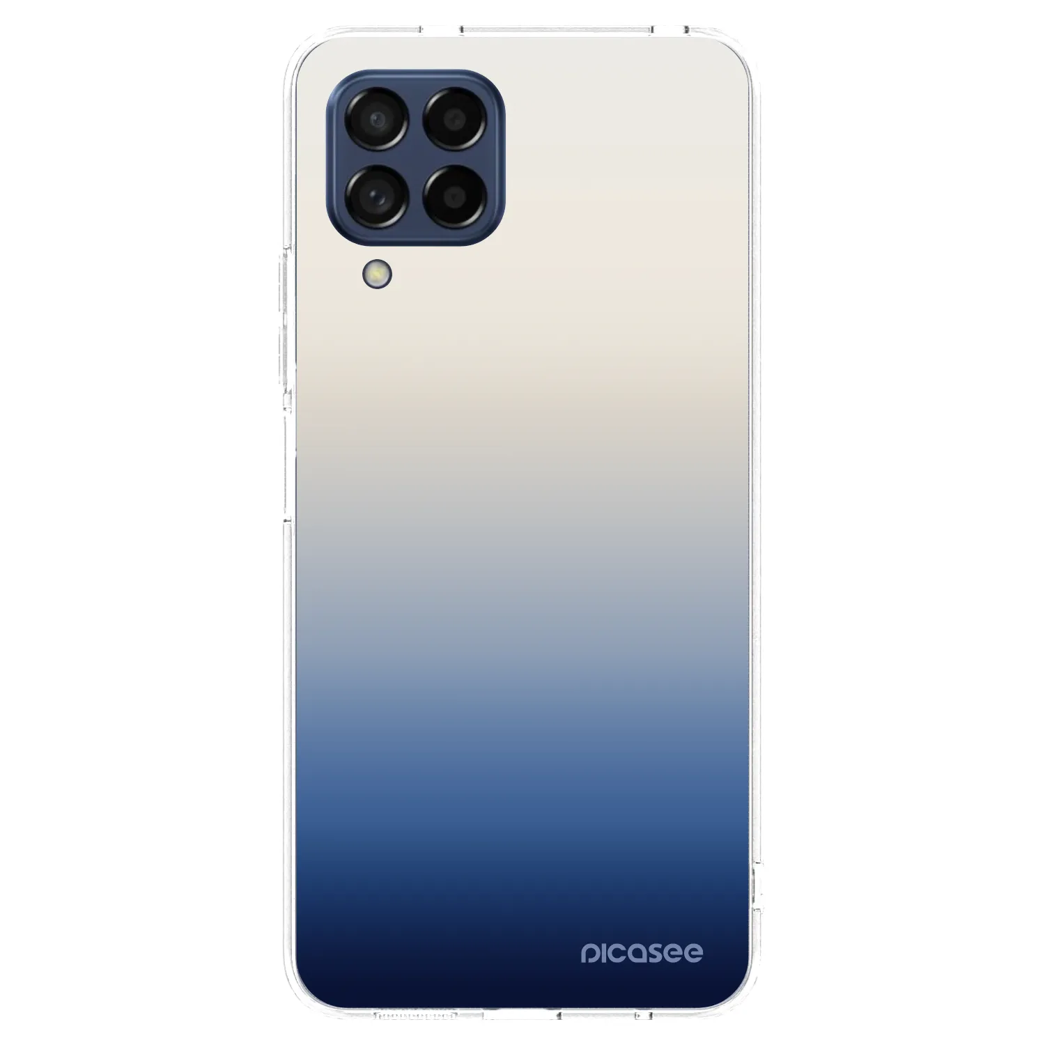 Picasee átlátszó szilikon tok az alábbi mobiltelefonokra Samsung Galaxy M53 5G - Gravity Fade