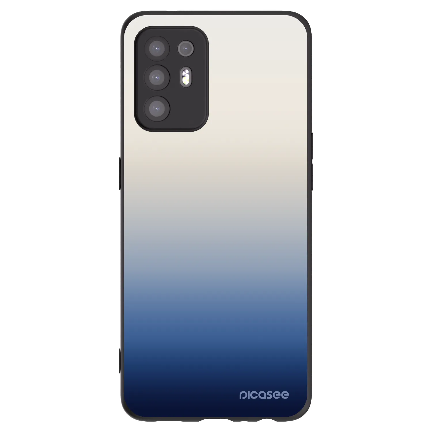Picasee fekete szilikon tok az alábbi mobiltelefonokra OPPO A94 5G - Gravity Fade