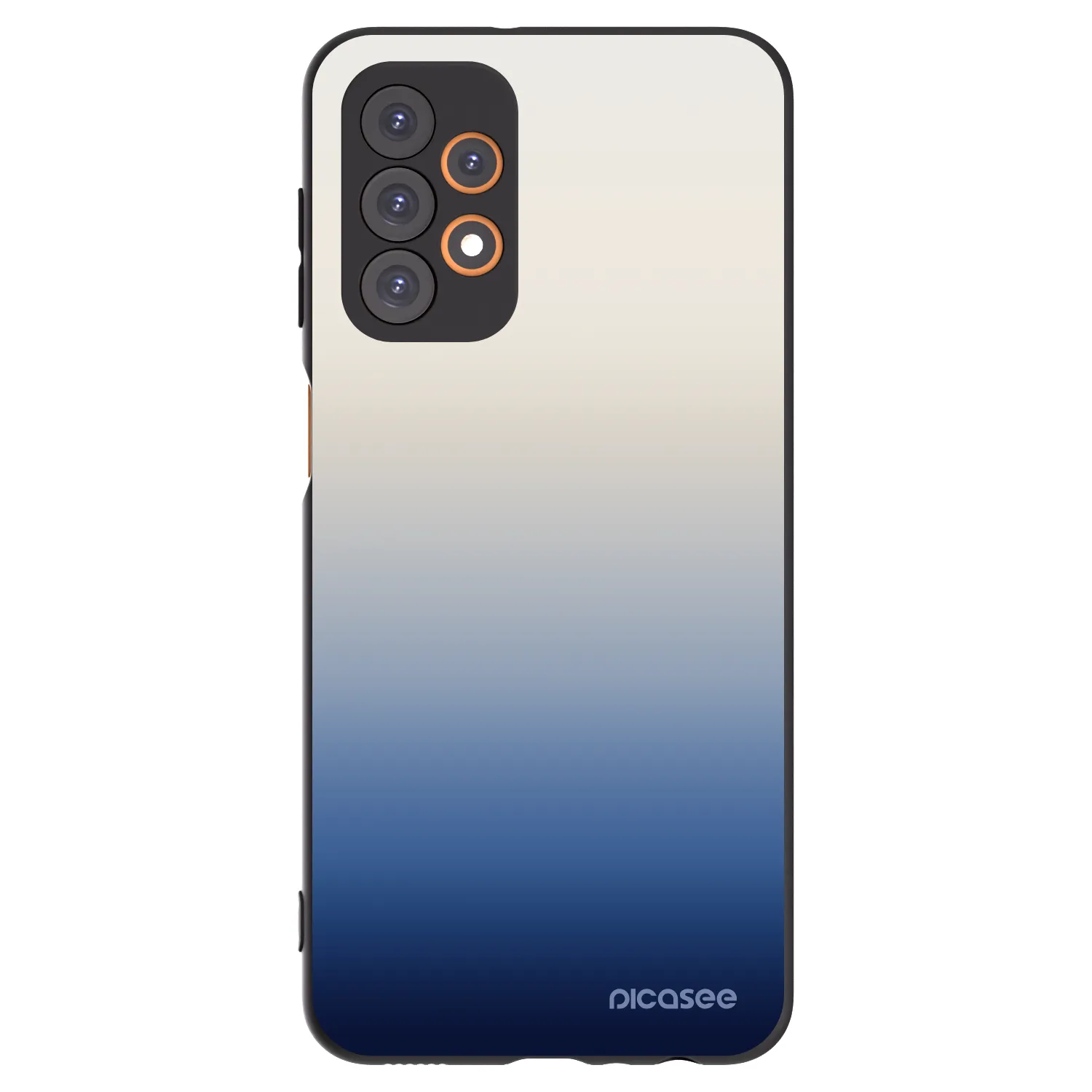 Picasee fekete szilikon tok az alábbi mobiltelefonokra Samsung Galaxy A23 A236B 5G - Gravity Fade
