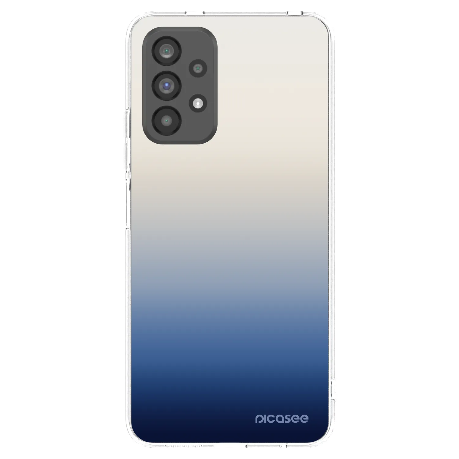 Picasee átlátszó szilikon tok az alábbi mobiltelefonokra Samsung Galaxy A73 5G - Gravity Fade