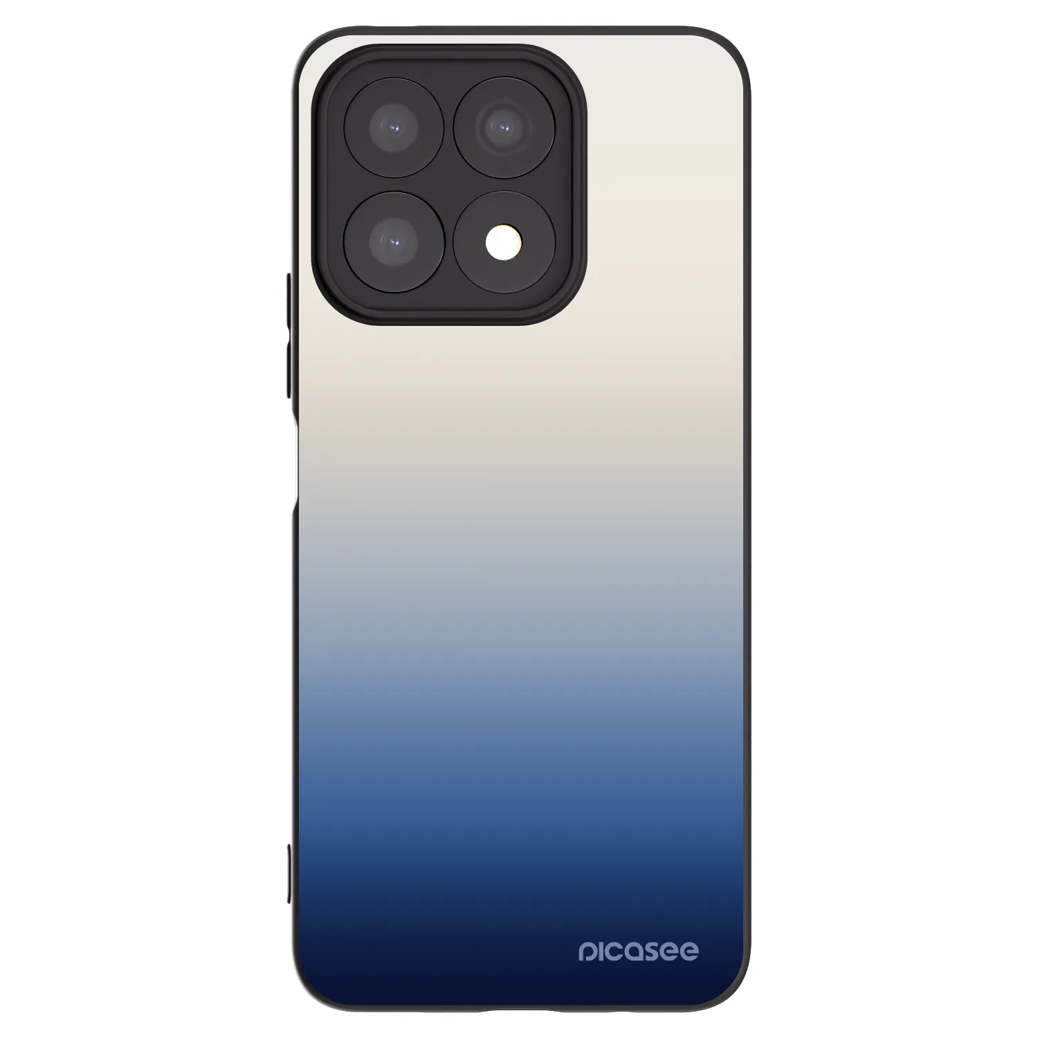 Picasee fekete szilikon tok az alábbi mobiltelefonokra Honor X8a - Gravity Fade