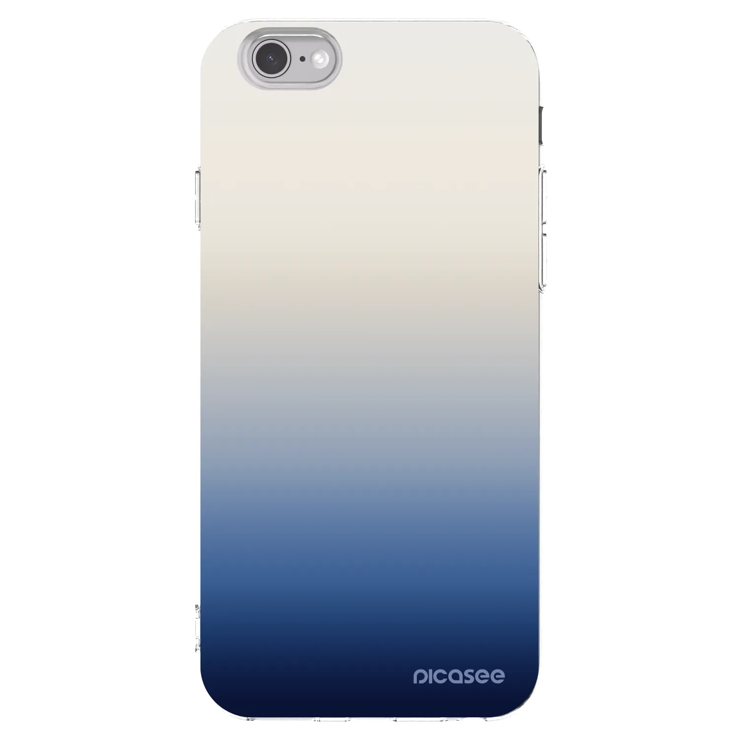 Picasee átlátszó szilikon tok az alábbi mobiltelefonokra Apple iPhone 6/6S - Gravity Fade