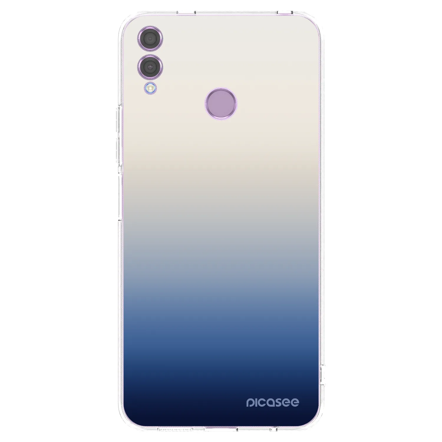 Picasee átlátszó szilikon tok az alábbi mobiltelefonokra Honor 8X - Gravity Fade