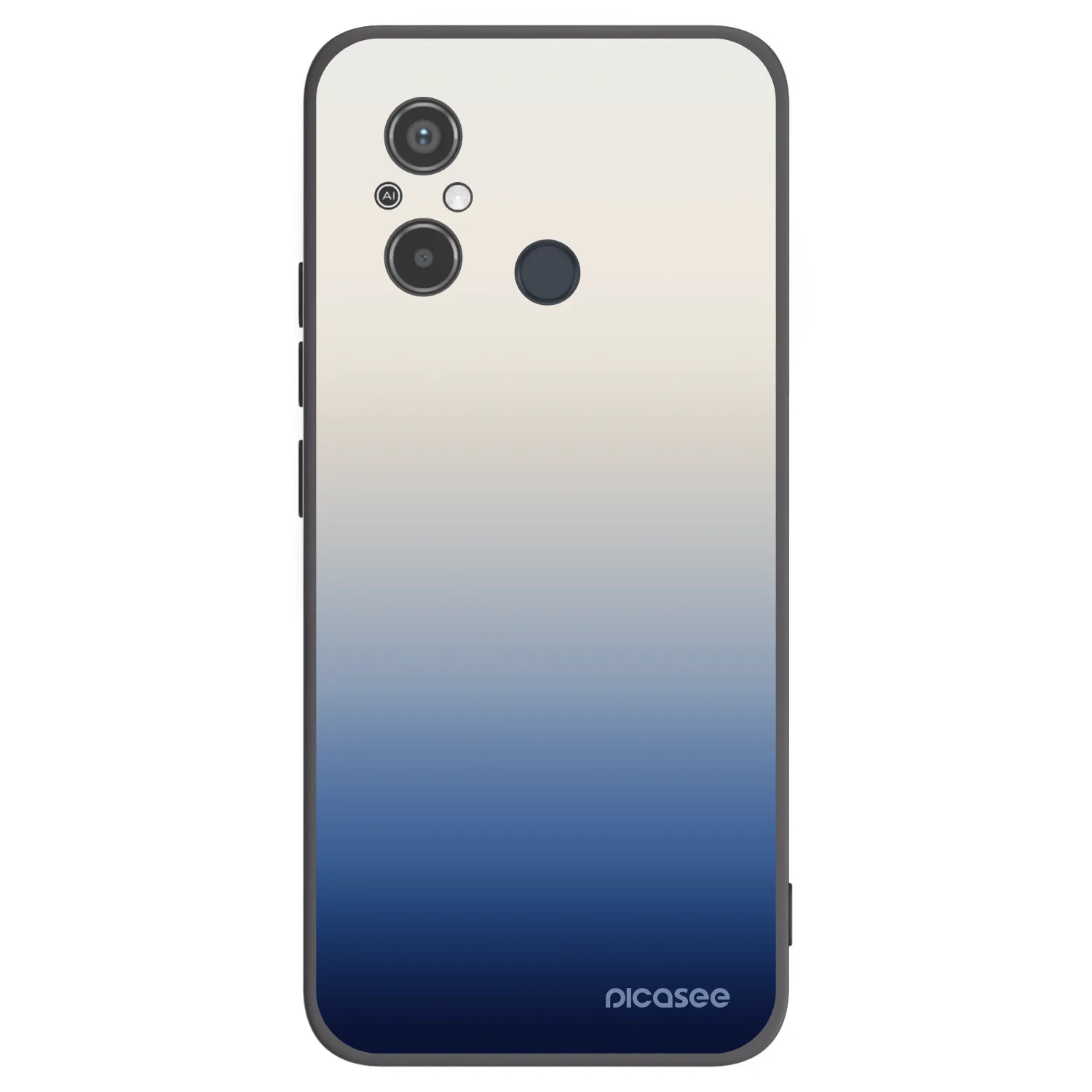 Picasee fekete szilikon tok az alábbi mobiltelefonokra Xiaomi Redmi 12C - Gravity Fade