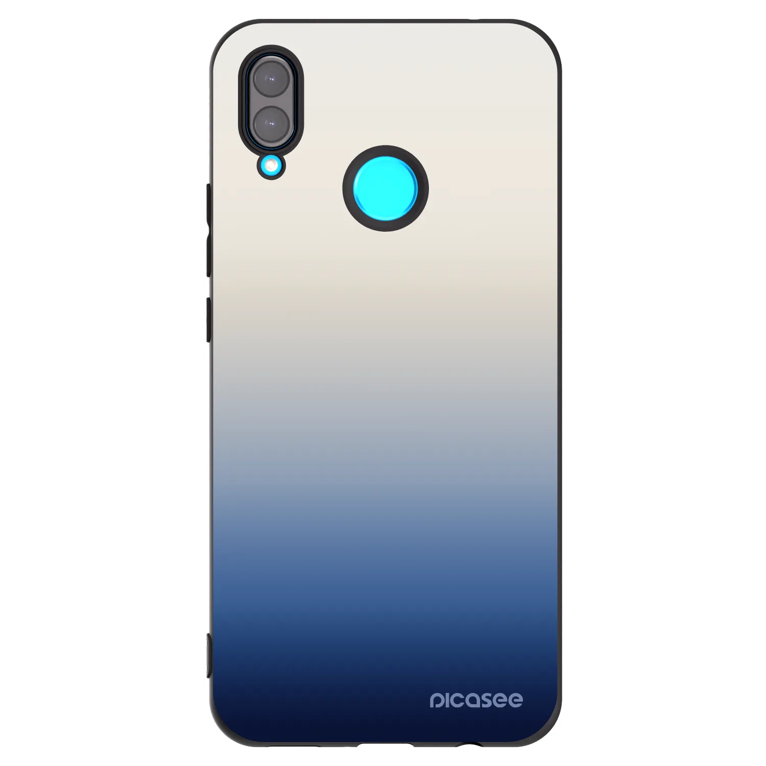 Picasee fekete szilikon tok az alábbi mobiltelefonokra Huawei Nova 3i - Gravity Fade