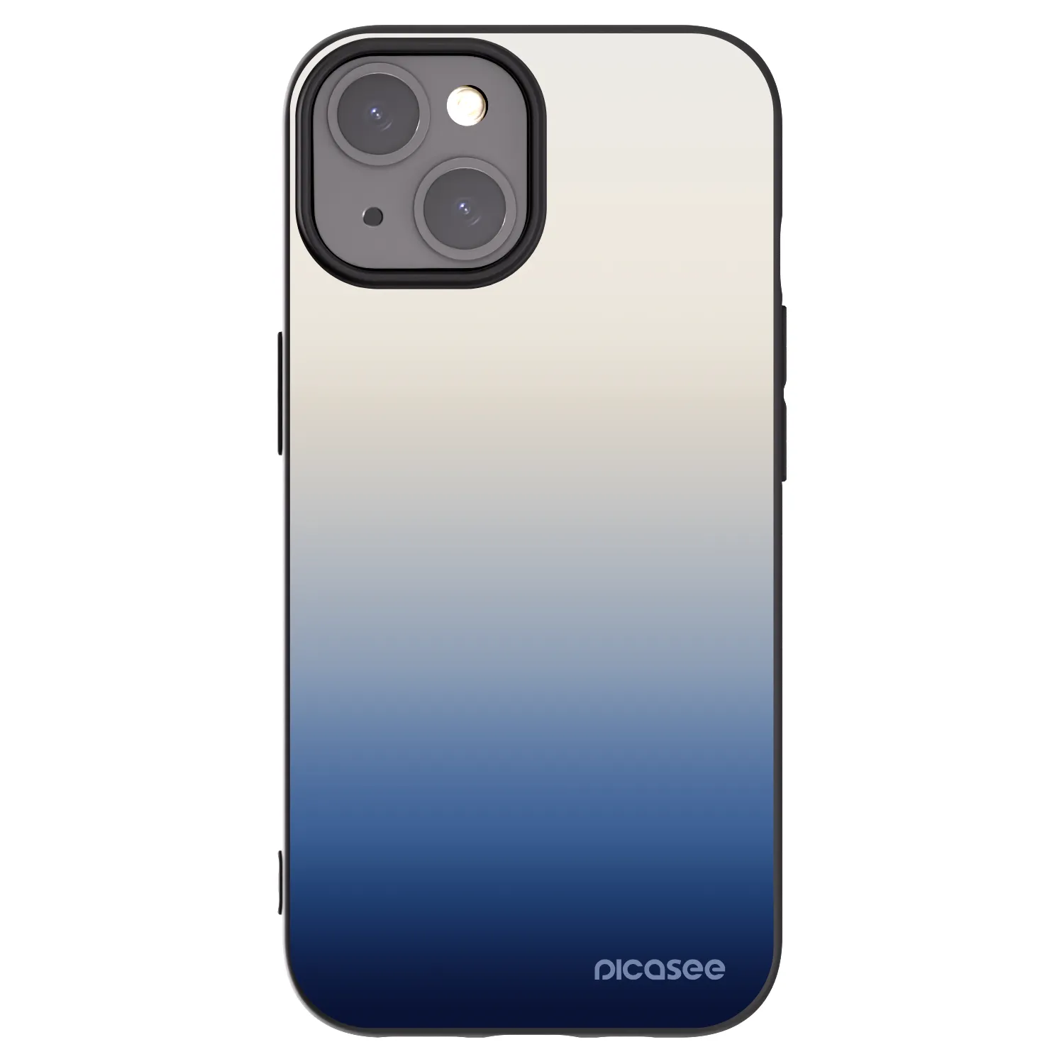 Picasee fekete szilikon tok az alábbi mobiltelefonokra Apple iPhone 15 - Gravity Fade
