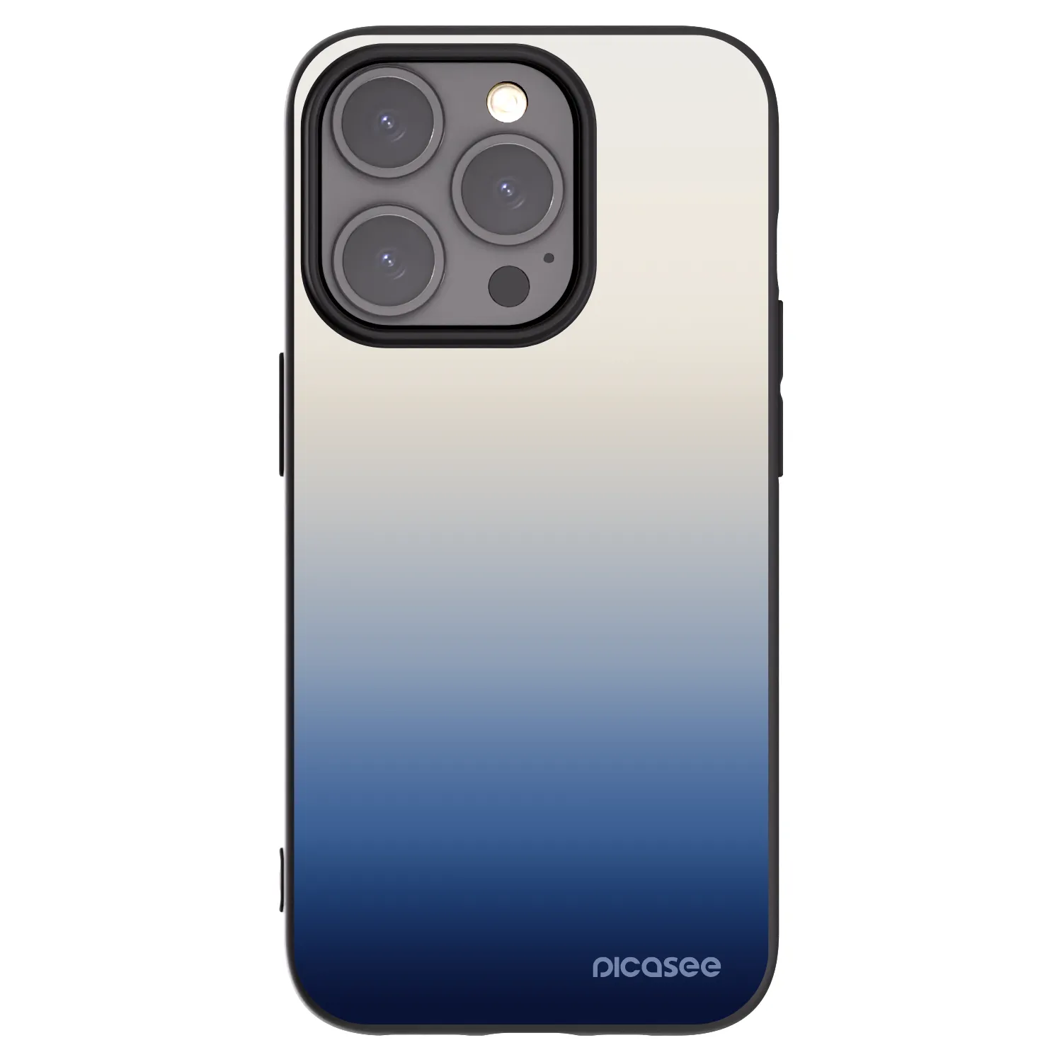 Picasee fekete szilikon tok az alábbi mobiltelefonokra Apple iPhone 15 Pro - Gravity Fade