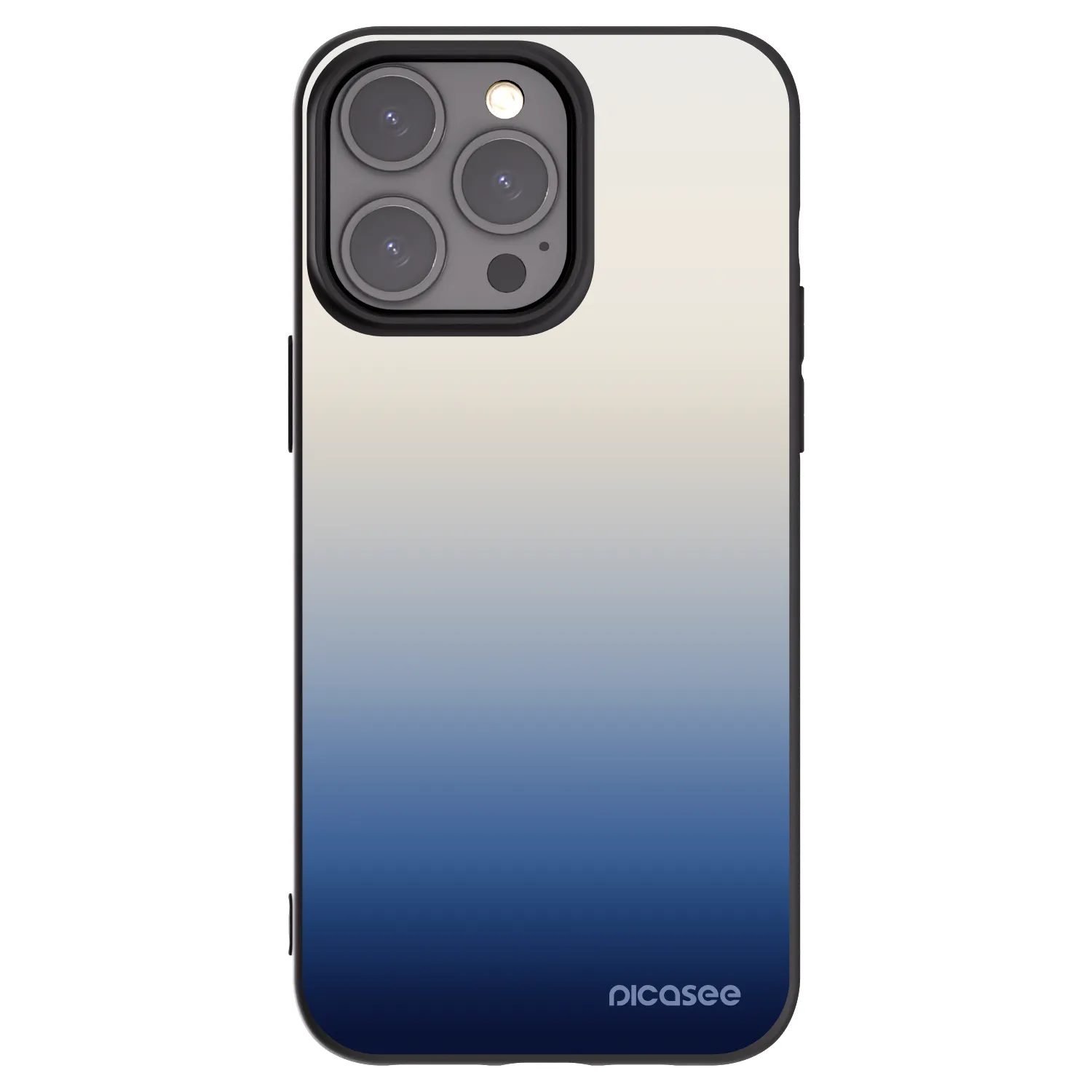 Picasee fekete szilikon tok az alábbi mobiltelefonokra Apple iPhone 15 Pro Max - Gravity Fade