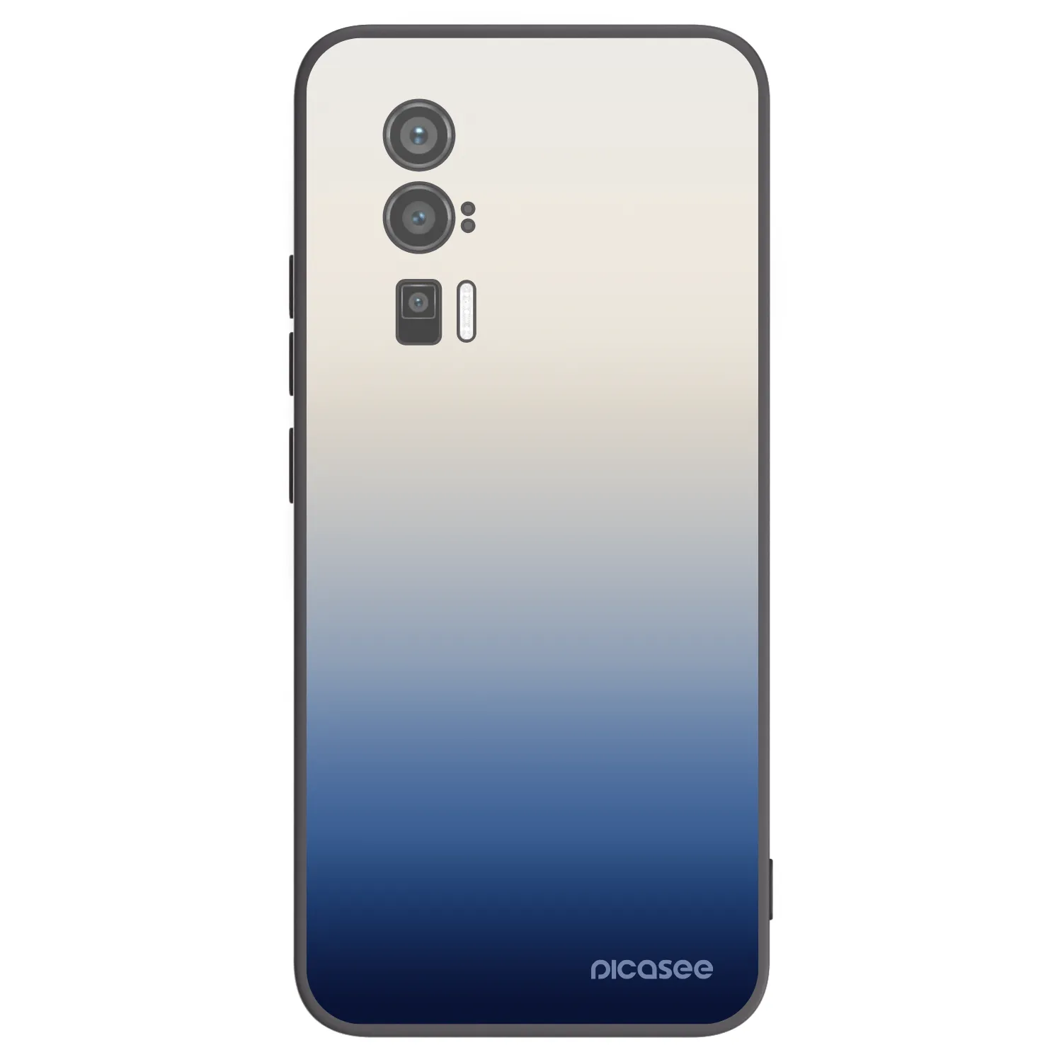 Picasee fekete szilikon tok az alábbi mobiltelefonokra Xiaomi Poco F5 Pro 5G - Gravity Fade