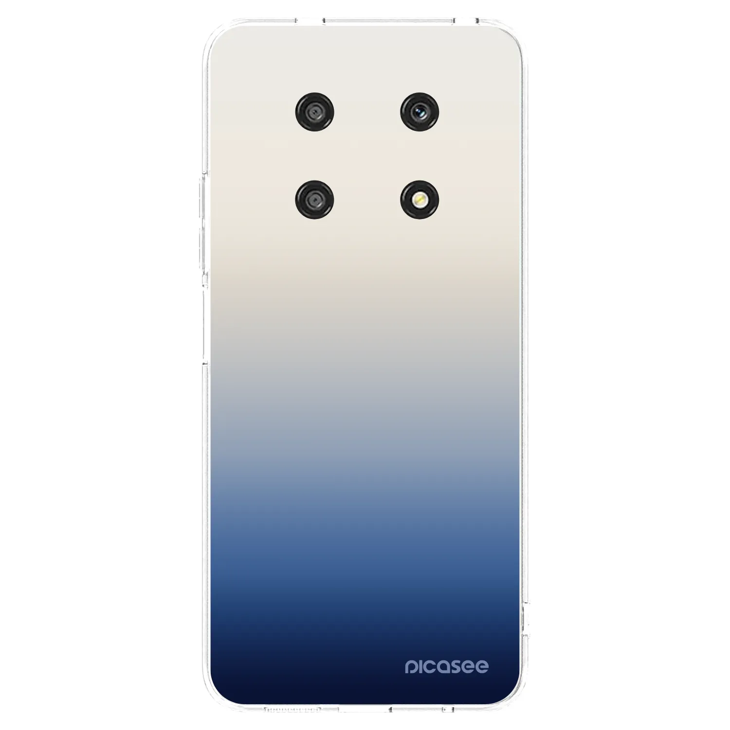 Picasee átlátszó szilikon tok az alábbi mobiltelefonokra Honor Magic4 Lite 5G - Gravity Fade