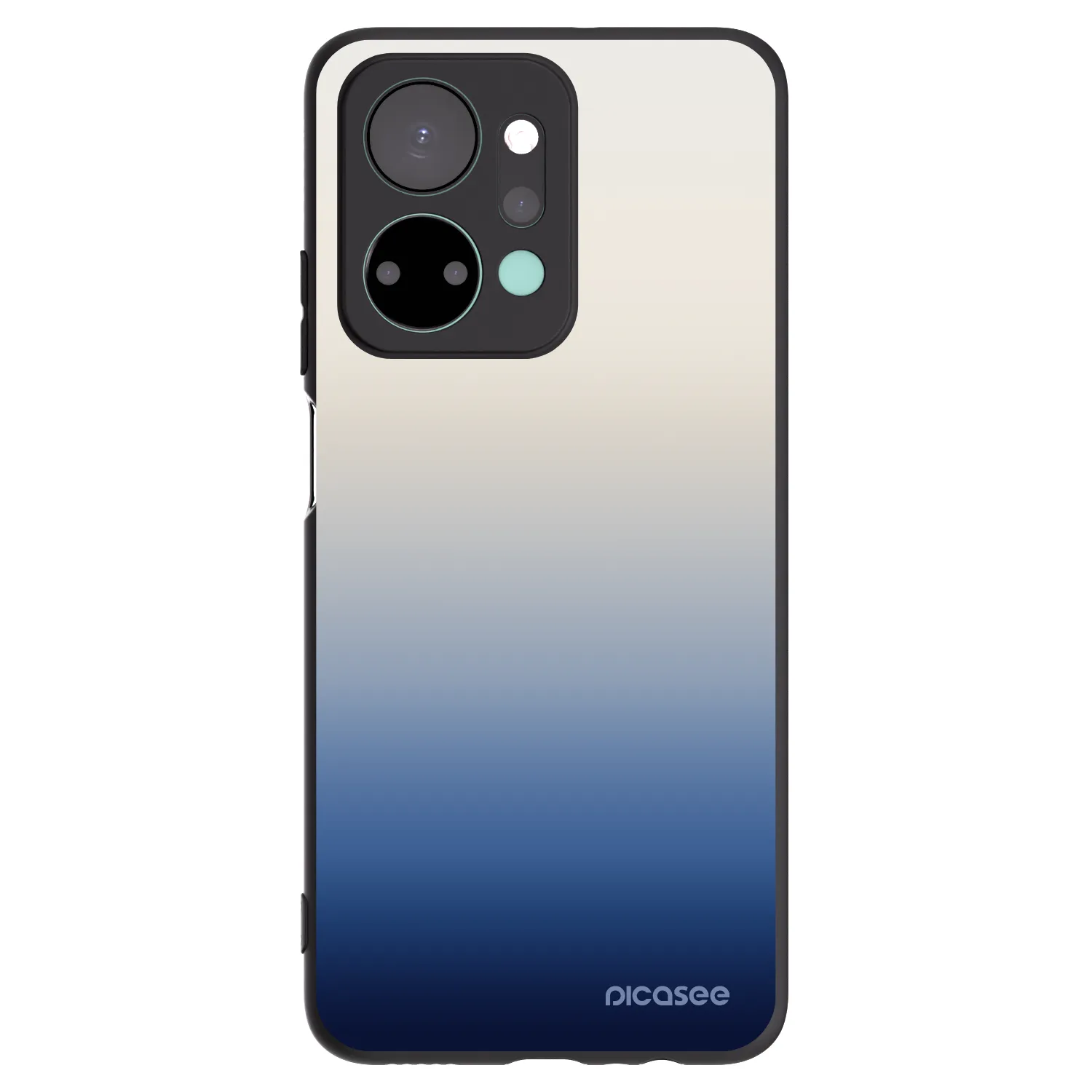 Picasee fekete szilikon tok az alábbi mobiltelefonokra Honor X7a - Gravity Fade
