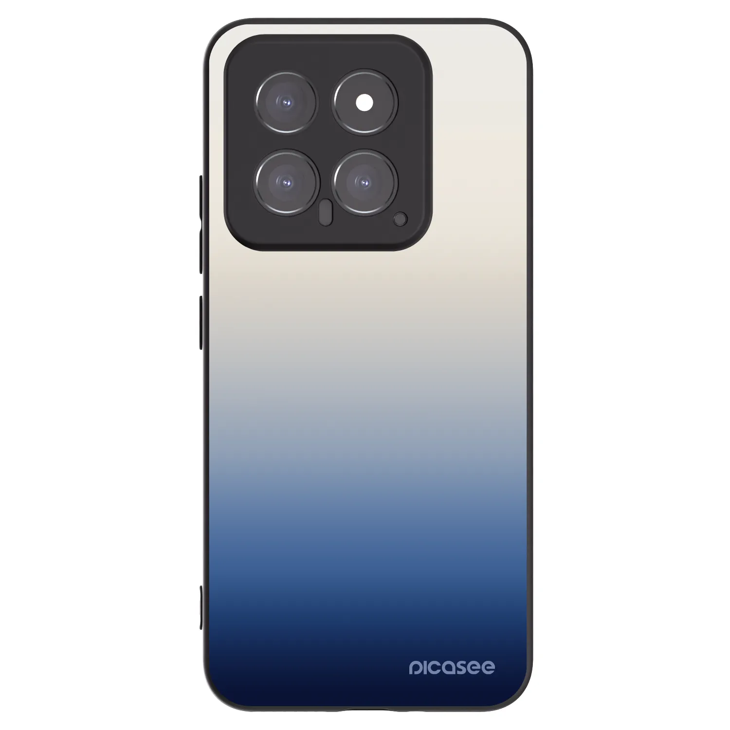 Picasee fekete szilikon tok az alábbi mobiltelefonokra Xiaomi 14 - Gravity Fade