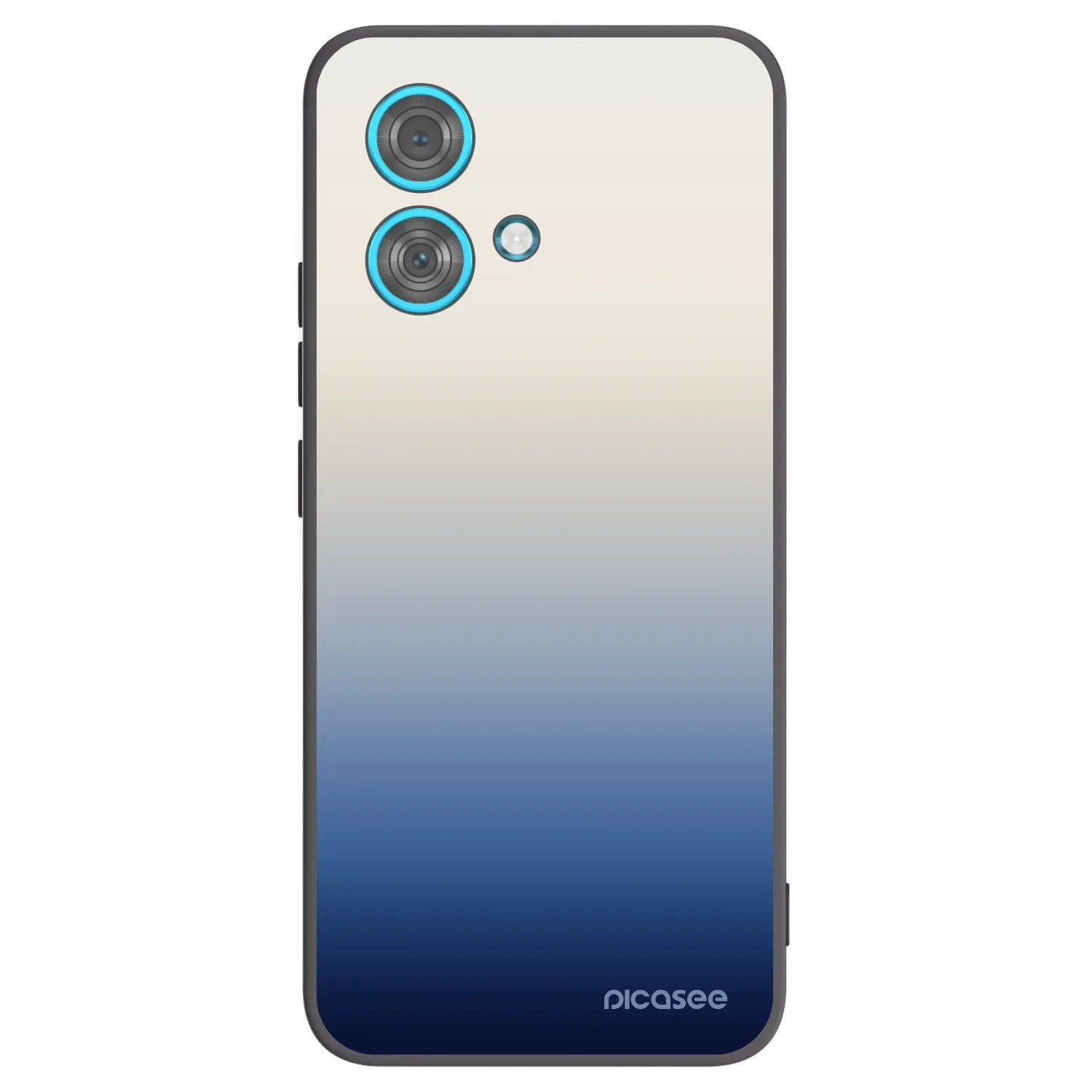Picasee fekete szilikon tok az alábbi mobiltelefonokra Motorola Edge 40 Neo - Gravity Fade