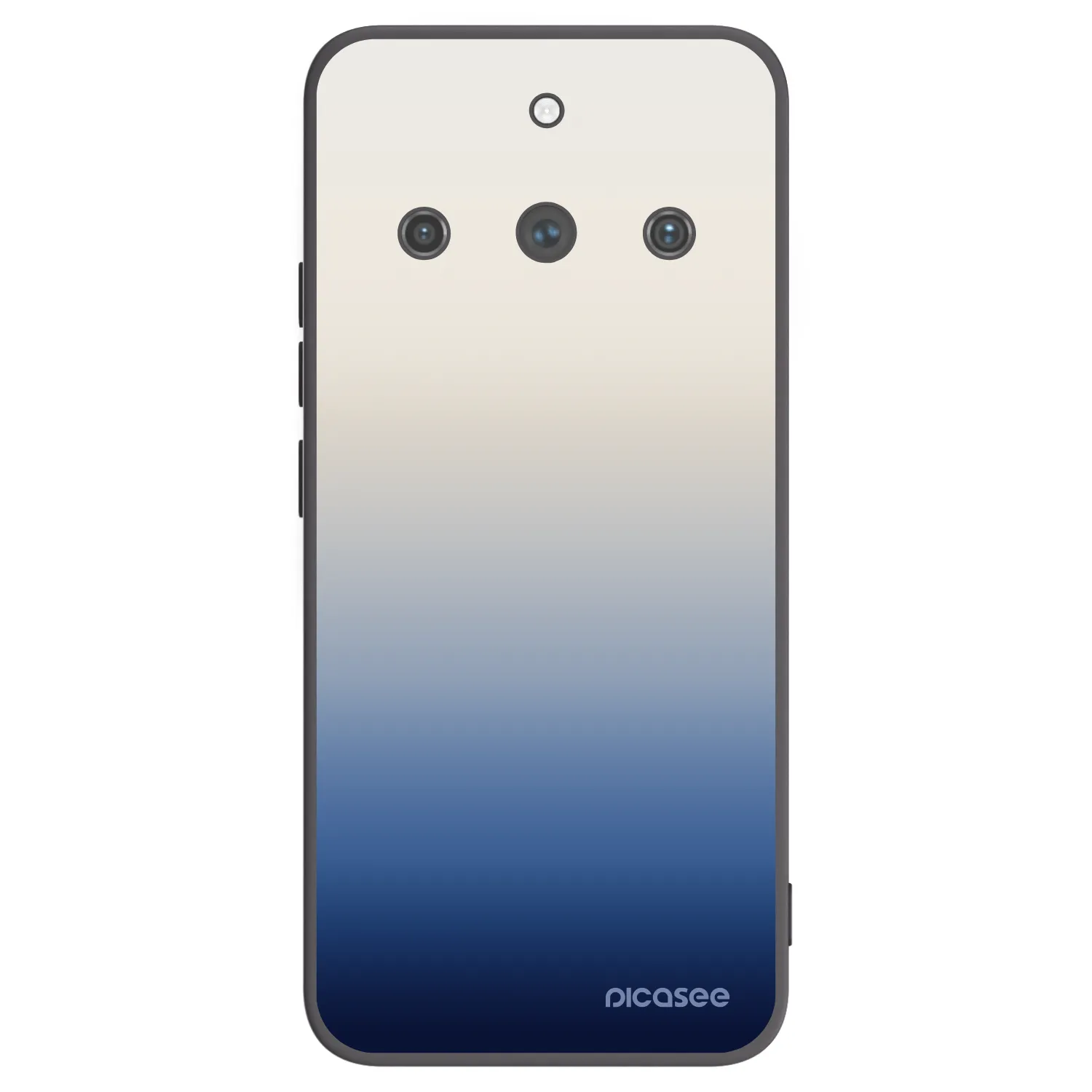 Picasee fekete szilikon tok az alábbi mobiltelefonokra Realme 11 Pro+ - Gravity Fade