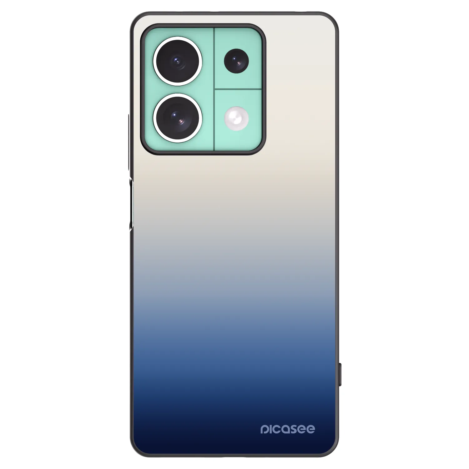 Picasee fekete szilikon tok az alábbi mobiltelefonokra Xiaomi Redmi Note 13 5G - Gravity Fade
