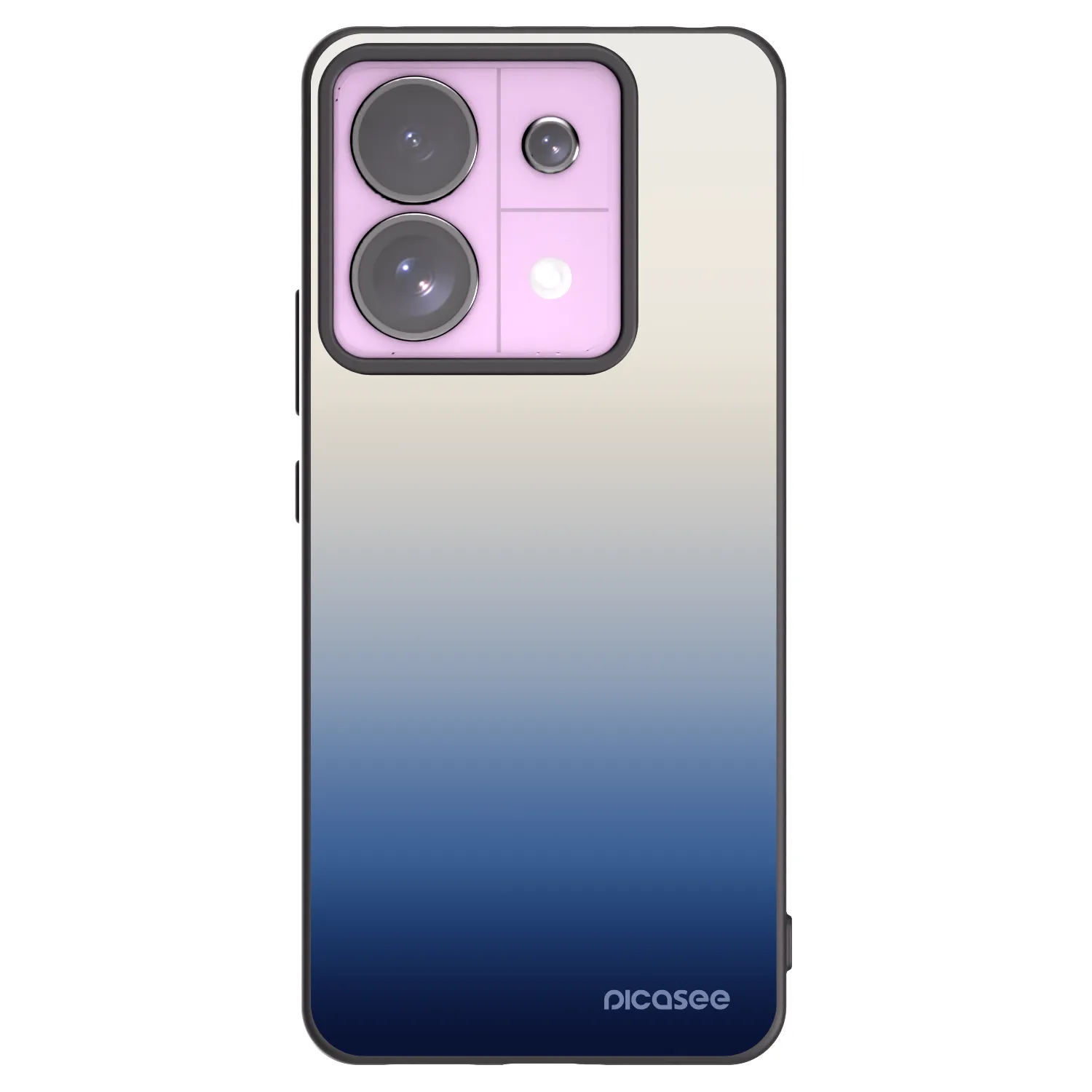 Picasee fekete szilikon tok az alábbi mobiltelefonokra Xiaomi Redmi Note 13 Pro 5G - Gravity Fade