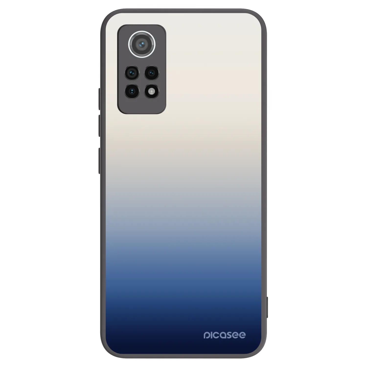 Picasee fekete szilikon tok az alábbi mobiltelefonokra Xiaomi Redmi Note 12 Pro 4G - Gravity Fade