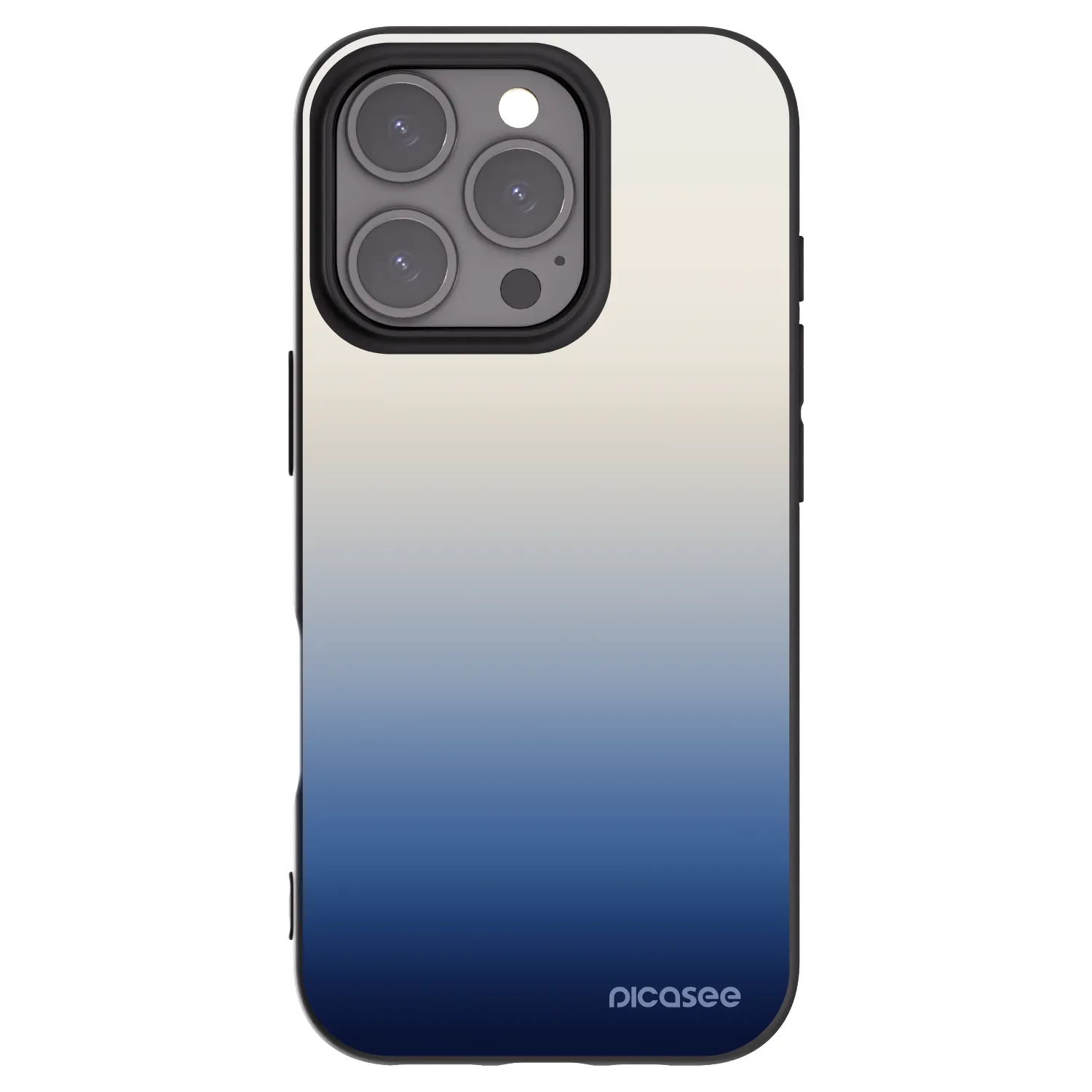 Picasee fekete szilikon tok az alábbi mobiltelefonokra Apple iPhone 16 Pro - Gravity Fade