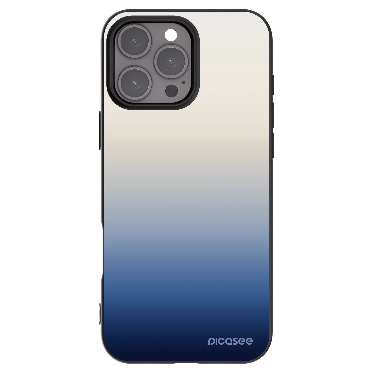 Picasee fekete szilikon tok az alábbi mobiltelefonokra Apple iPhone 16 Pro Max - Gravity Fade