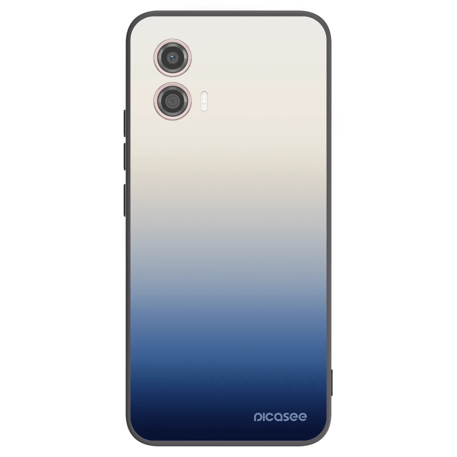 Picasee fekete szilikon tok az alábbi mobiltelefonokra Motorola Moto G53 5G - Gravity Fade