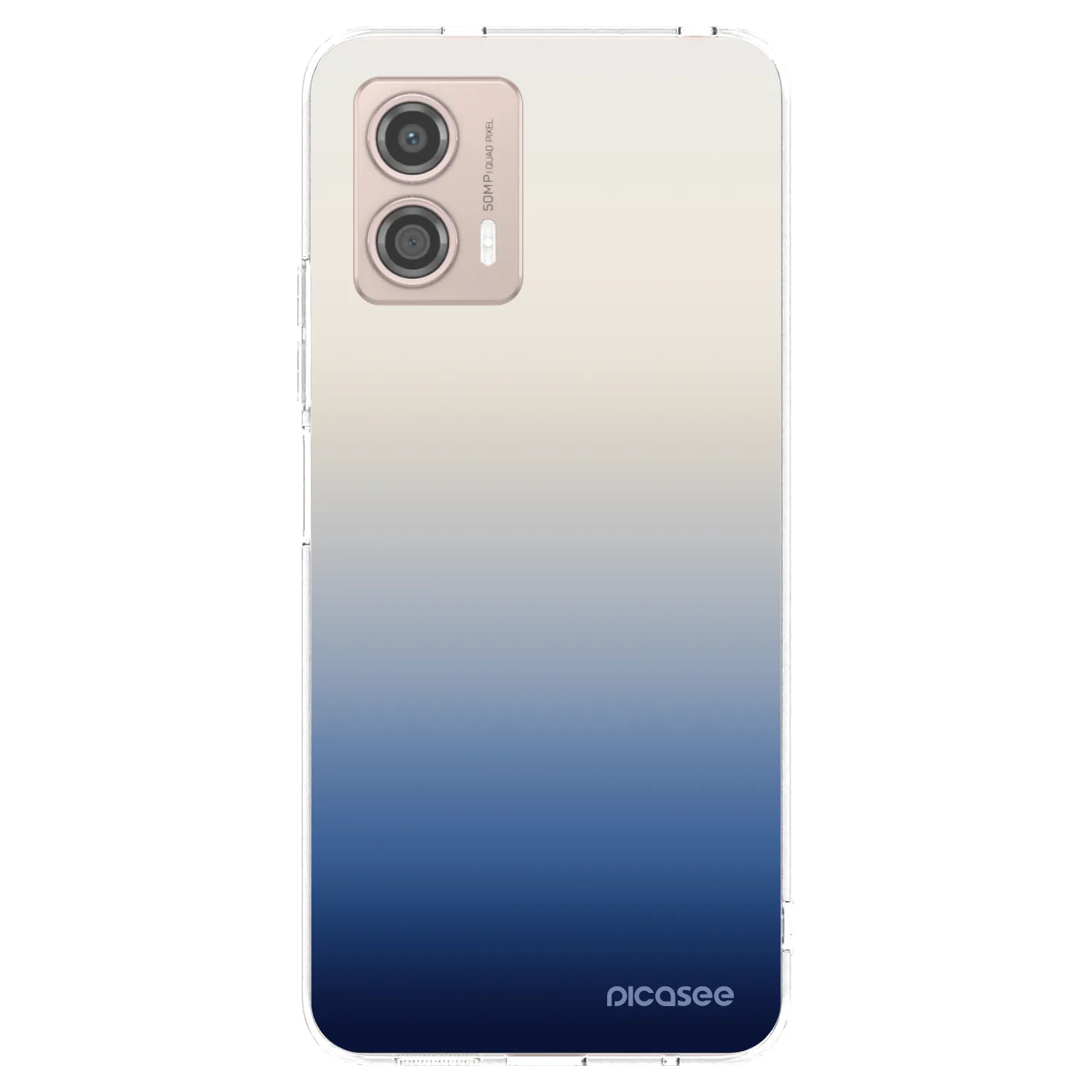Picasee átlátszó szilikon tok az alábbi mobiltelefonokra Motorola Moto G53 5G - Gravity Fade