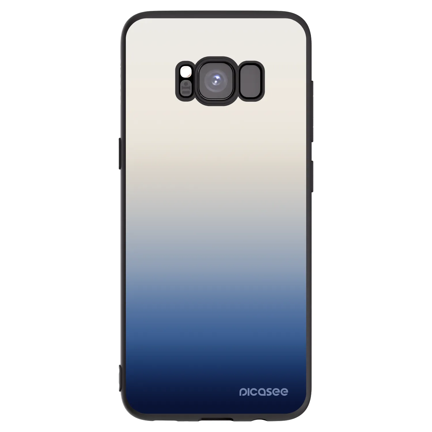 Picasee fekete szilikon tok az alábbi mobiltelefonokra Samsung Galaxy S8 G950F - Gravity Fade