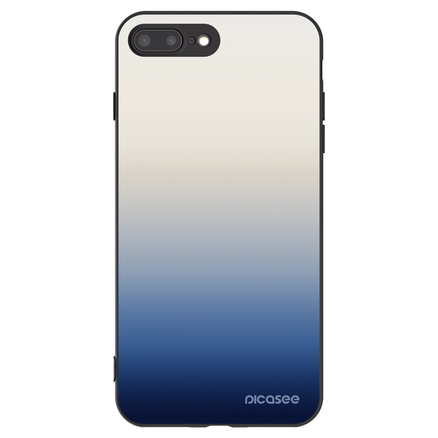 Picasee fekete szilikon tok az alábbi mobiltelefonokra Apple iPhone 8 Plus - Gravity Fade