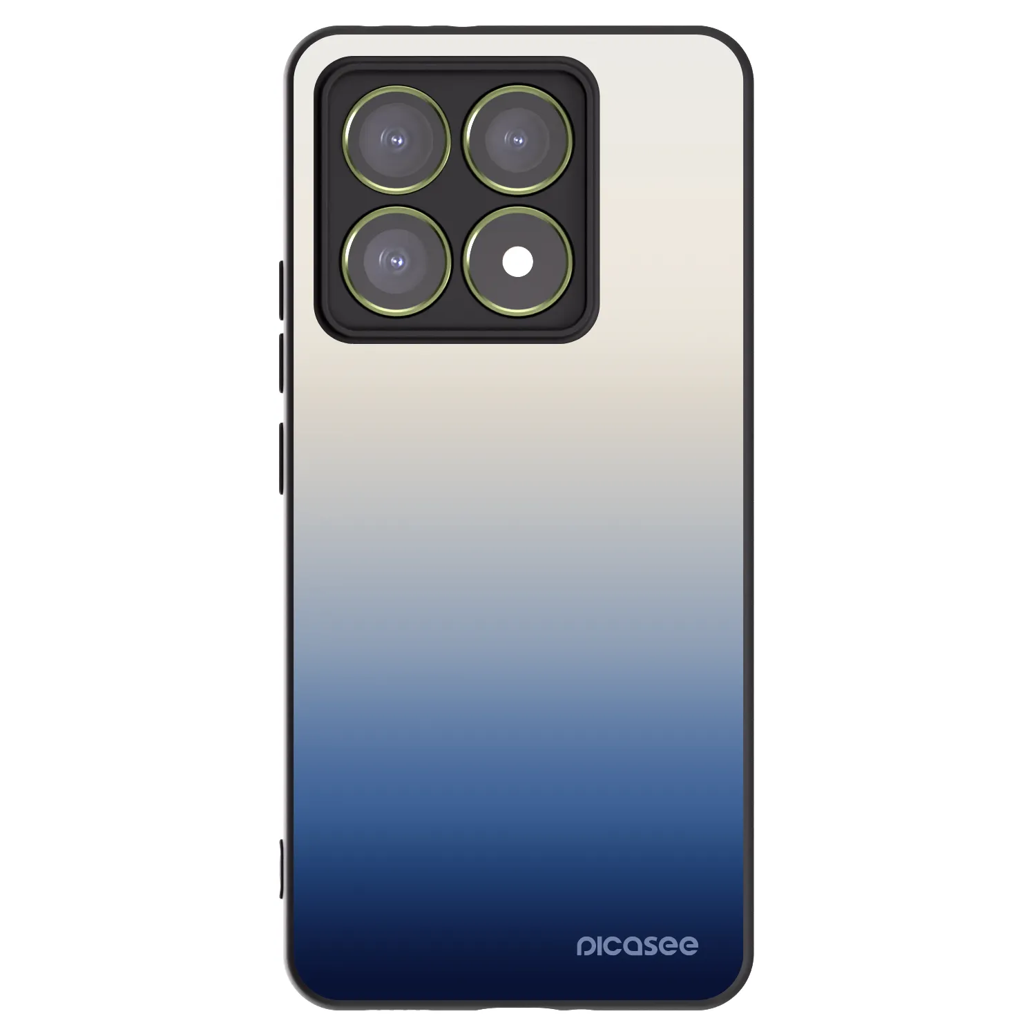 Picasee fekete szilikon tok az alábbi mobiltelefonokra Xiaomi 14T - Gravity Fade