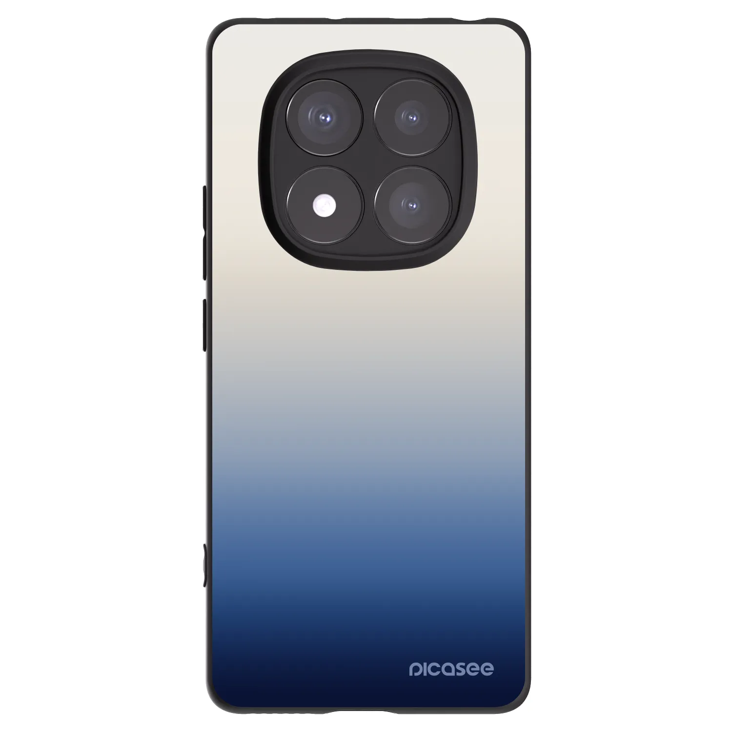 Picasee fekete szilikon tok az alábbi mobiltelefonokra Xiaomi Redmi Note 14 Pro 5G - Gravity Fade