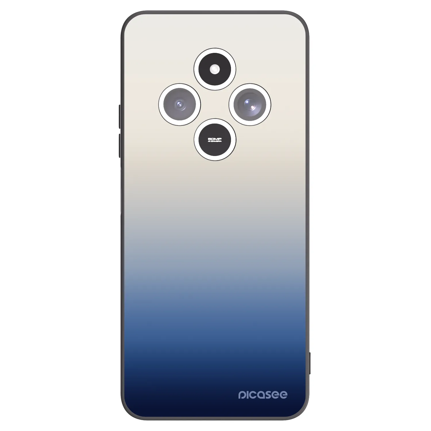 Picasee fekete szilikon tok az alábbi mobiltelefonokra Xiaomi Redmi 14C - Gravity Fade