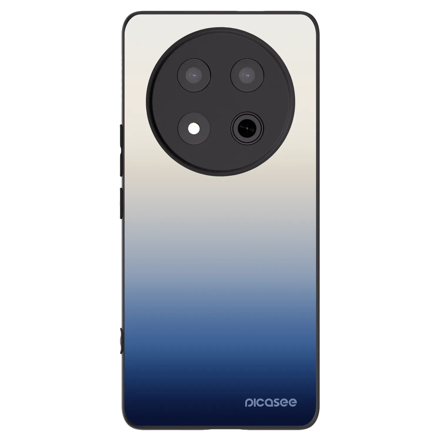 Picasee fekete szilikon tok az alábbi mobiltelefonokra Honor Magic7 Lite 5G - Gravity Fade
