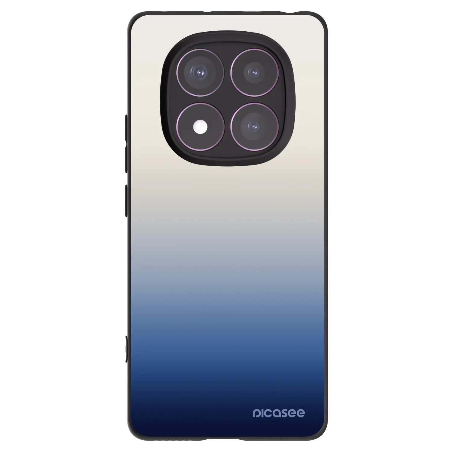 Picasee fekete szilikon tok az alábbi mobiltelefonokra Xiaomi Redmi Note 14 Pro 4G - Gravity Fade