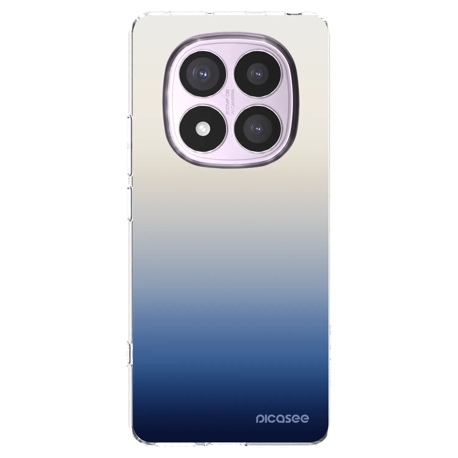 Picasee átlátszó szilikon tok az alábbi mobiltelefonokra Xiaomi Redmi Note 14 Pro 4G - Gravity Fade