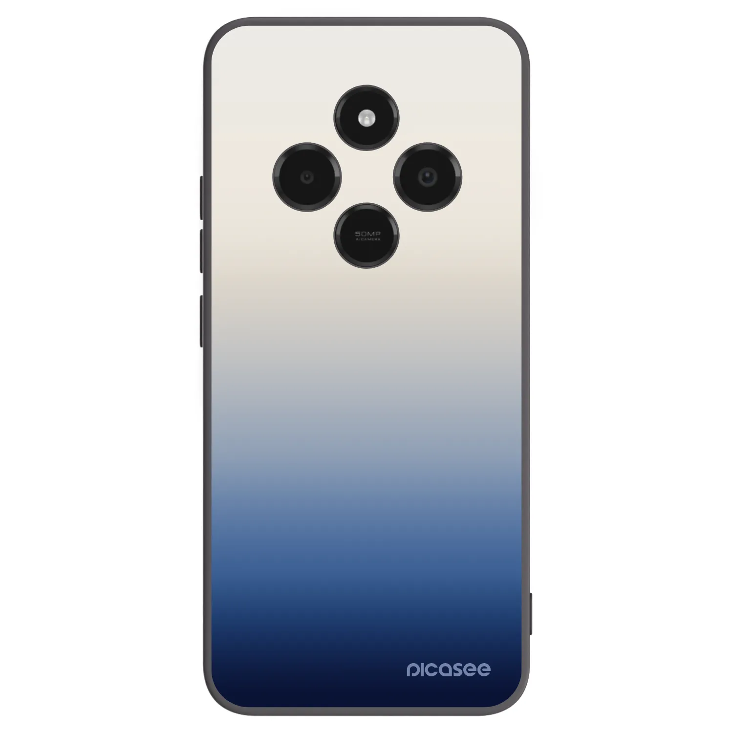 Picasee fekete szilikon tok az alábbi mobiltelefonokra Xiaomi Poco C75 - Gravity Fade