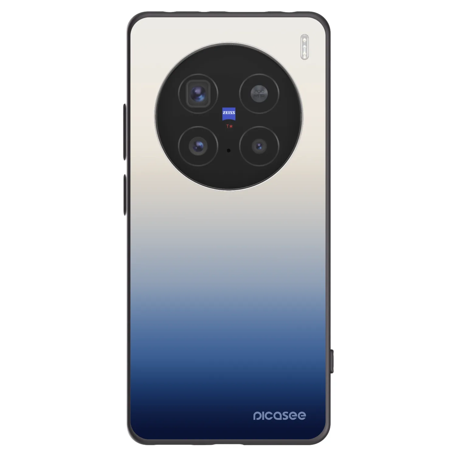 Picasee fekete szilikon tok az alábbi mobiltelefonokra Vivo X200 Pro - Gravity Fade
