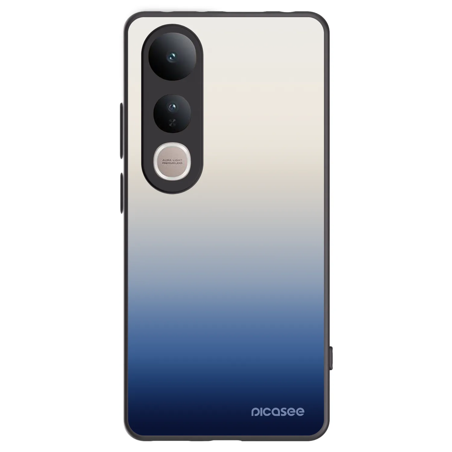 Picasee fekete szilikon tok az alábbi mobiltelefonokra Vivo V50 Lite 5G - Gravity Fade