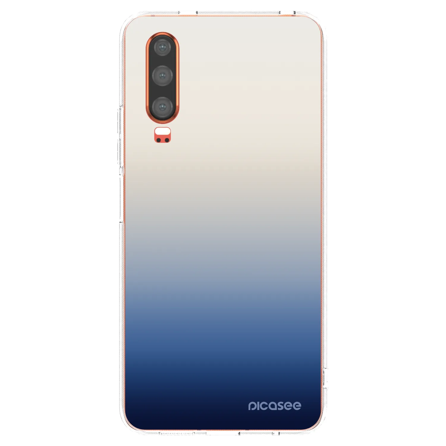 Picasee átlátszó szilikon tok az alábbi mobiltelefonokra Huawei P30 - Gravity Fade
