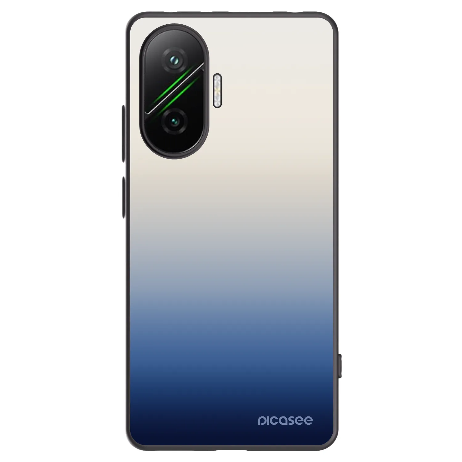 Picasee fekete szilikon tok az alábbi mobiltelefonokra Xiaomi Poco F7 Pro 5G - Gravity Fade