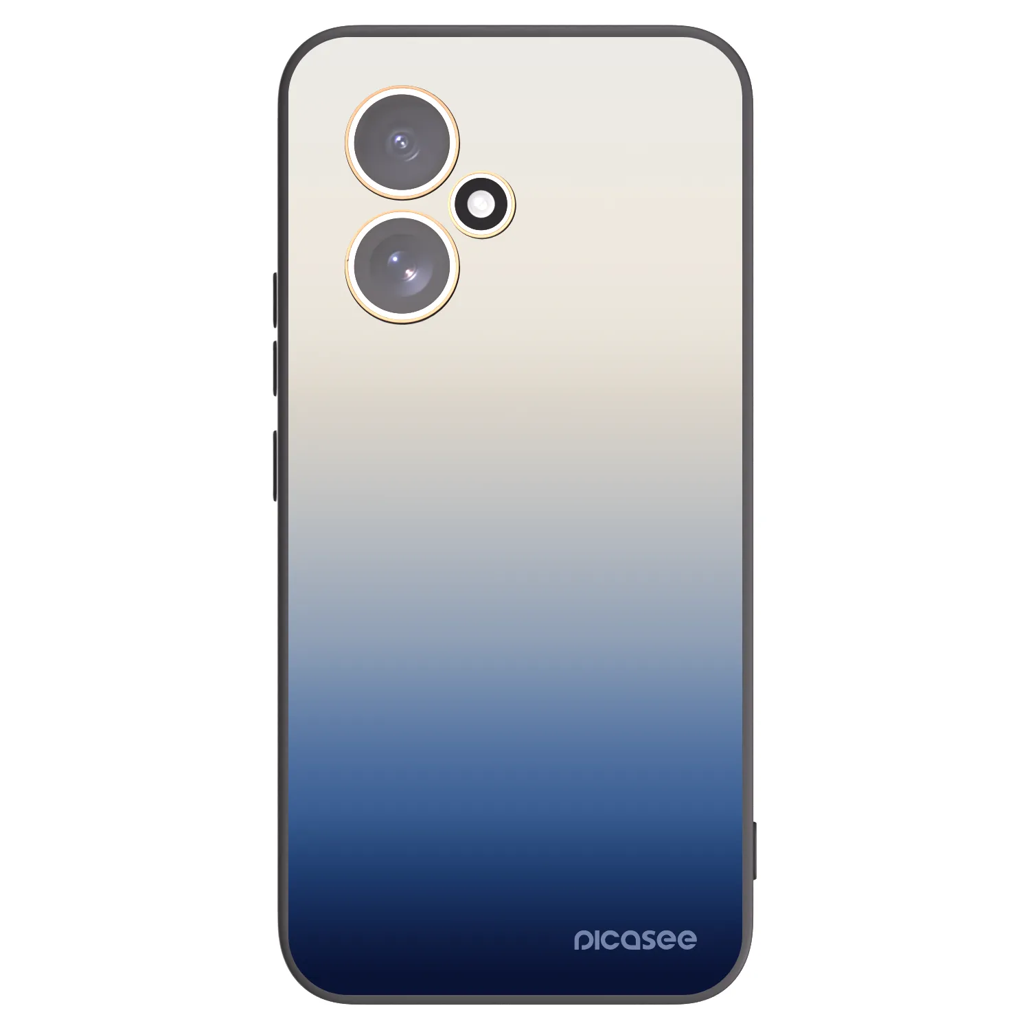 Picasee fekete szilikon tok az alábbi mobiltelefonokra Honor 400 5G - Gravity Fade