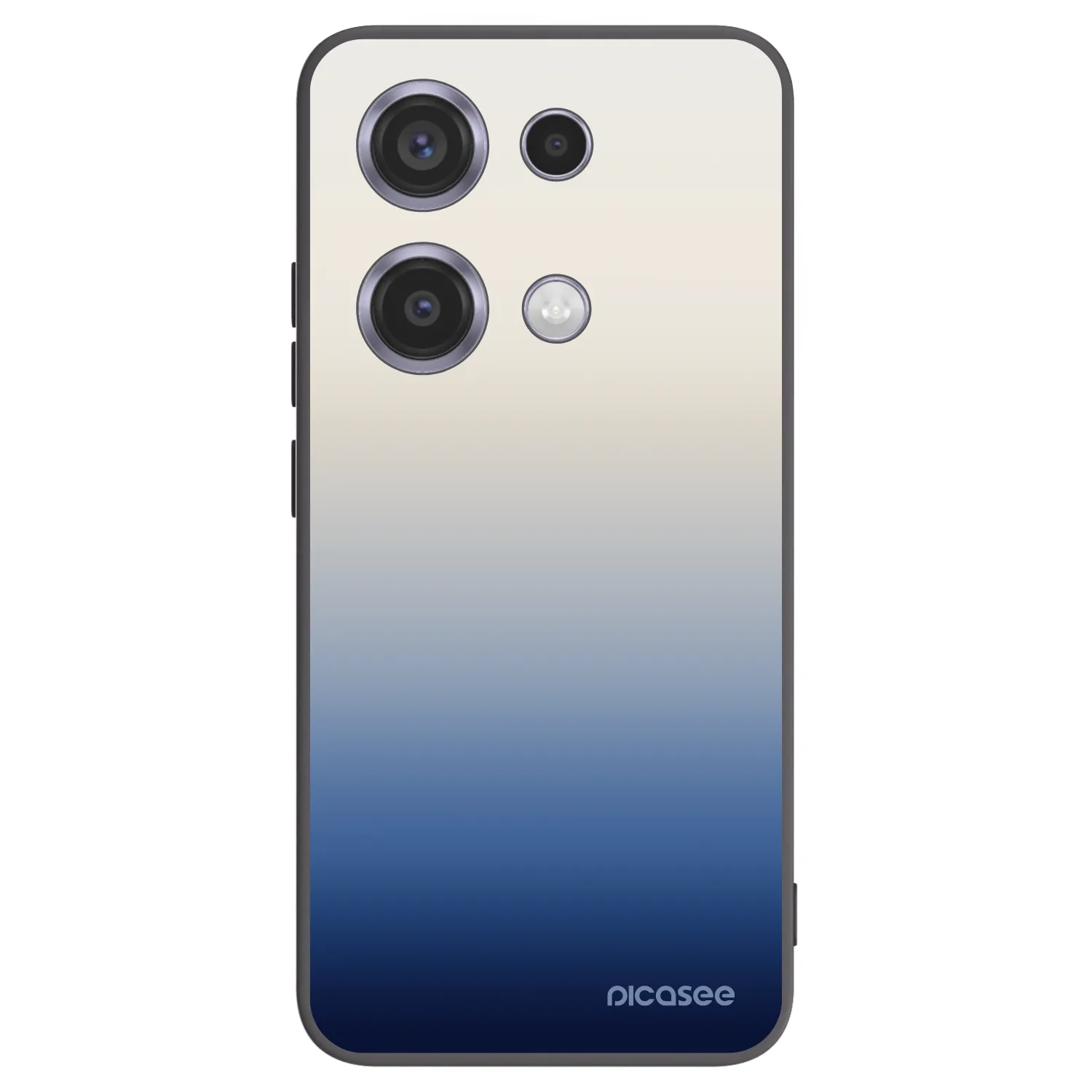 Picasee fekete szilikon tok az alábbi mobiltelefonokra Xiaomi Redmi Note 14S - Gravity Fade