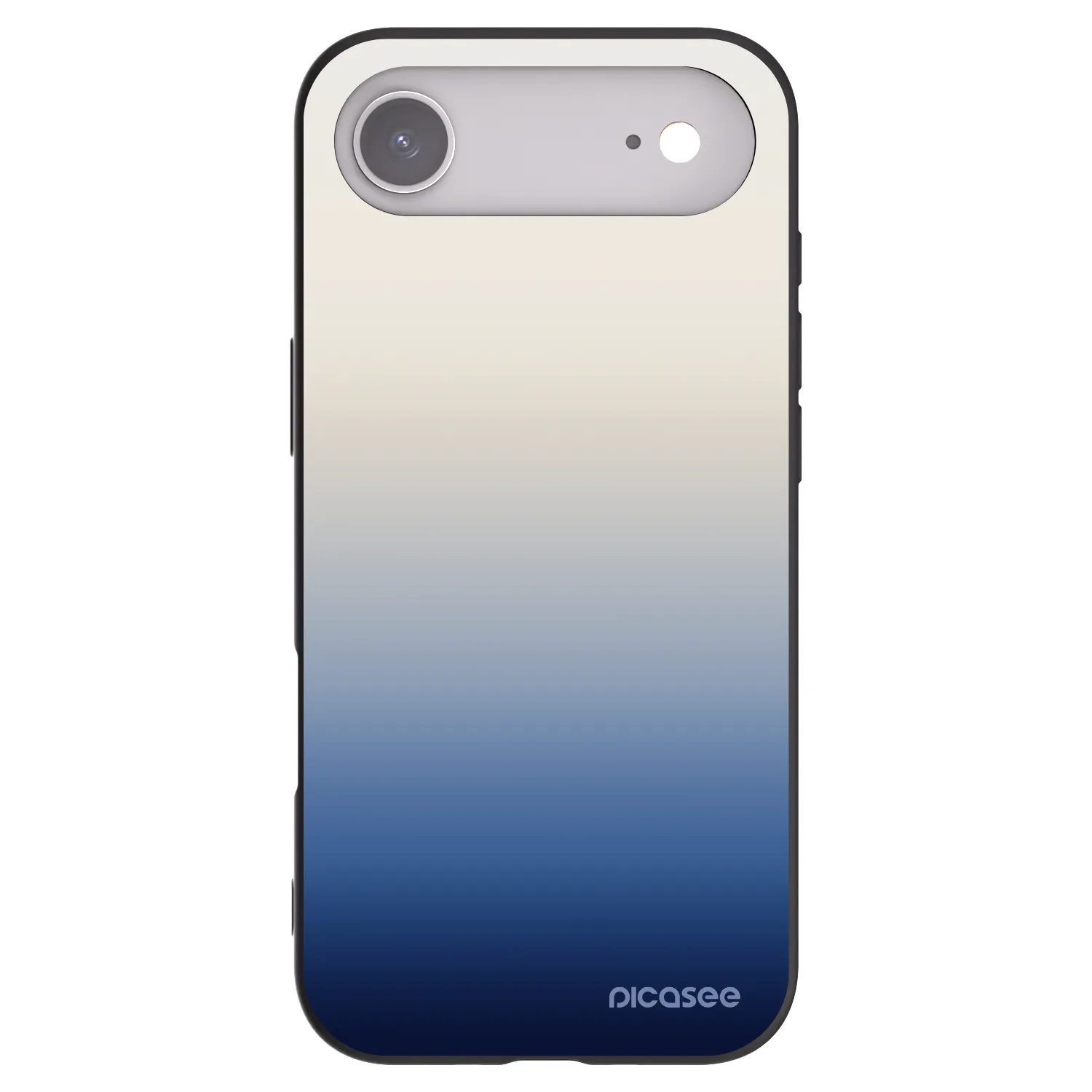 Picasee fekete szilikon tok az alábbi mobiltelefonokra Apple iPhone Air - Gravity Fade